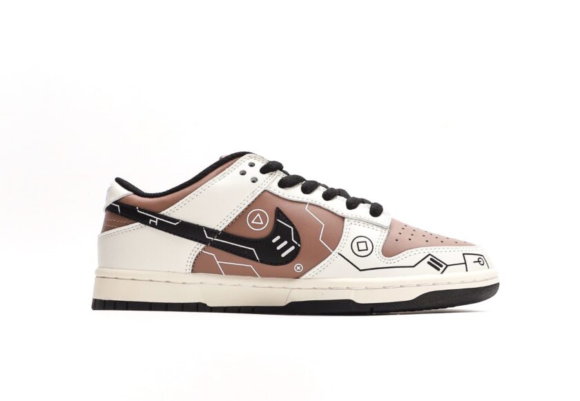 SB Dunk victory Low PS5 Brown Black White [PK GOD] - Image 2