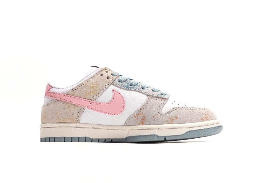 Dunk Low Pink Blue Gold Fade - Image 2