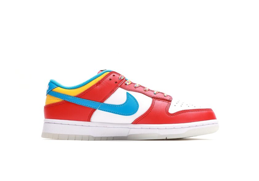 LeBron James x Nike Dunk Low Fruity Pebbles [PK GOD] - Image 2