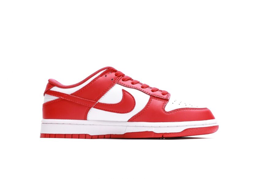 Dunk Low University Red White - Image 2