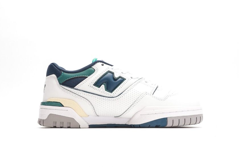 New Balance 550 White Blue Groove - Image 2