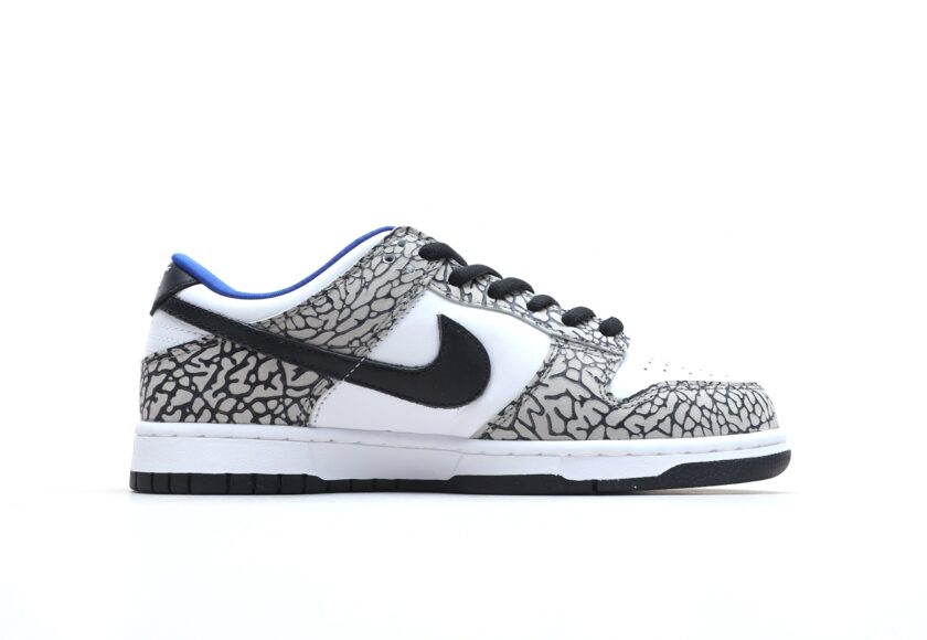 SB Dunk Low Supreme White Cement (2002) [PK GOD] - Image 2