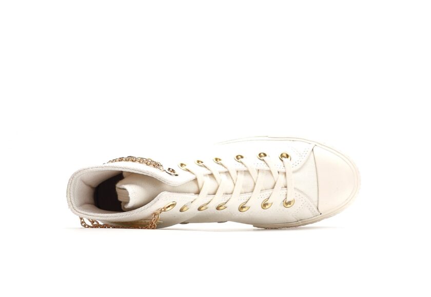 Chuck Taylor All Star Lift Platform Gold Chain - Image 3