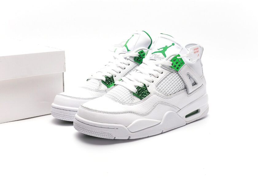 Air Jordan 4 Metallic Green [PK GOD] - Image 3