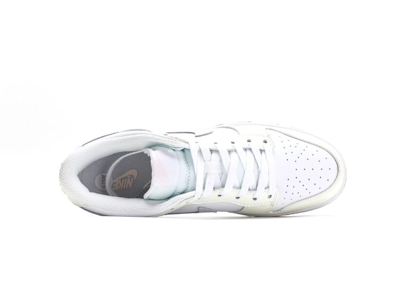 Dunk Low GS White Green Grey - Image 3