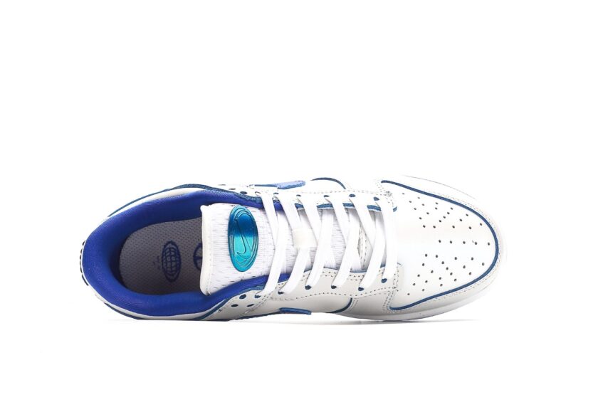 Dunk Low Worldwide White Royal Blue - Image 3