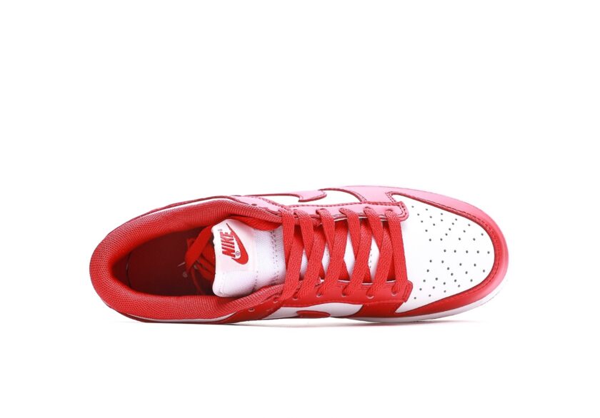 Dunk Low University Red White - Image 3