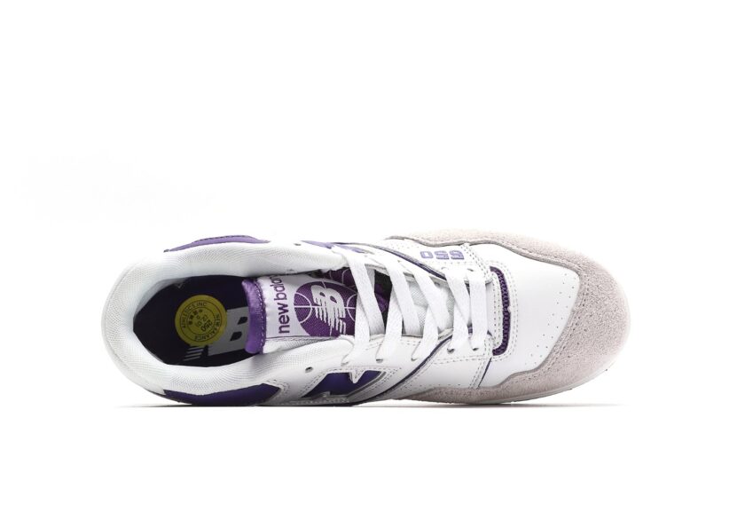 New Balance 550 White Purple - Image 4