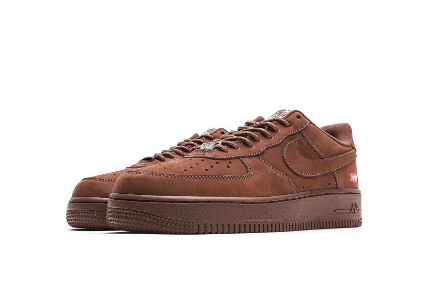 Supreme x Air Force 1 Baroque Brown [PK GOD] - Image 5