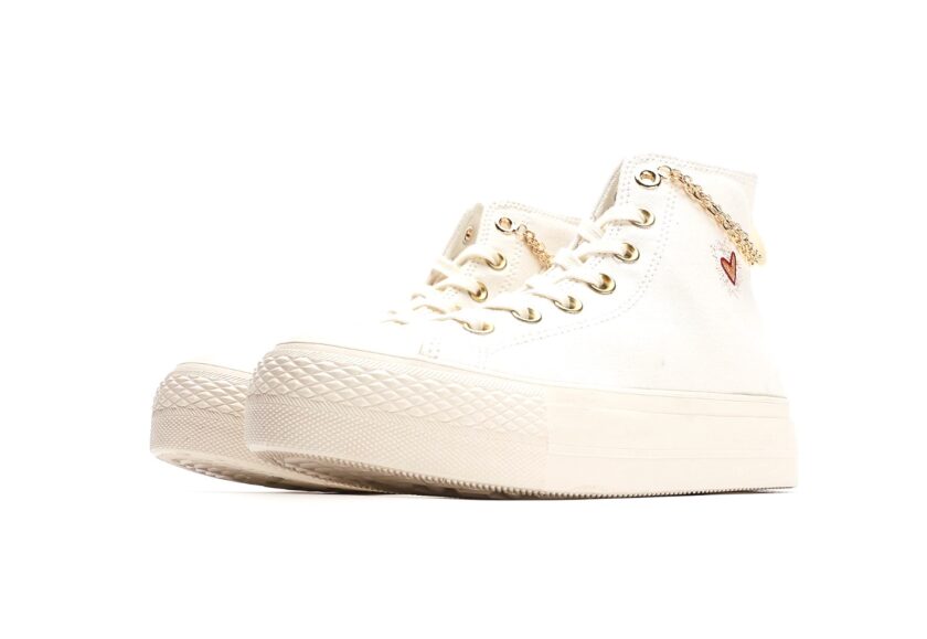 Chuck Taylor All Star Lift Platform Gold Chain - Image 5