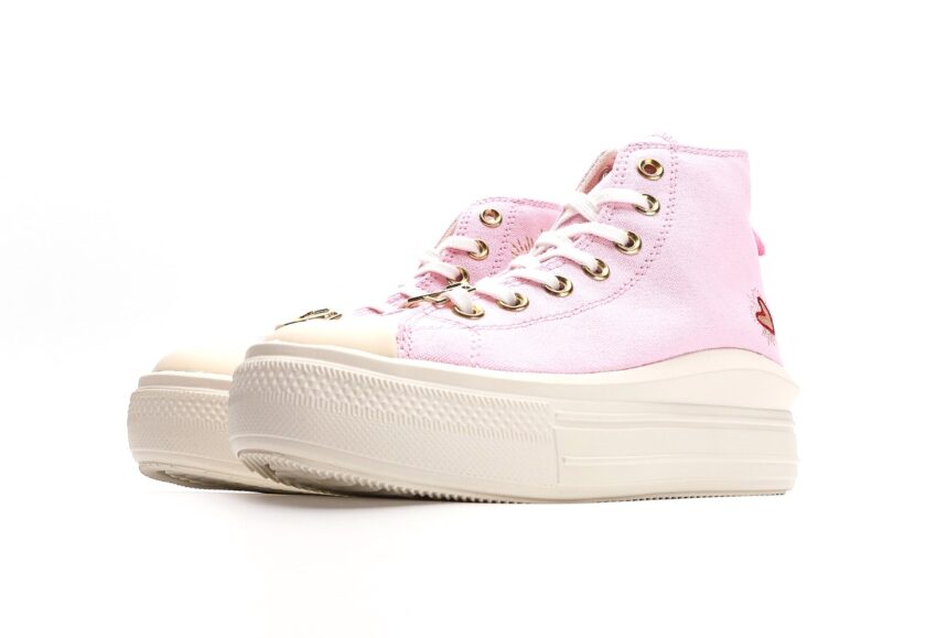 Chuck Taylor Move Platform High Hearts Pink - Image 5