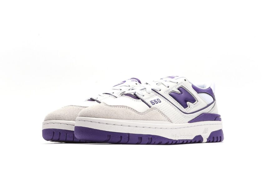 New Balance 550 White Purple [PK GOD] - Image 5