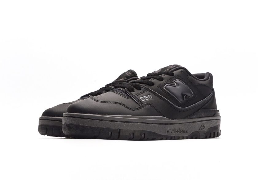 New Balance 550 Triple Black - Image 5