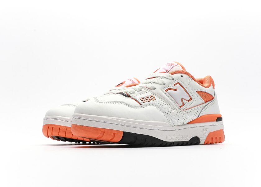 New Balance 550 White Orange - Image 5