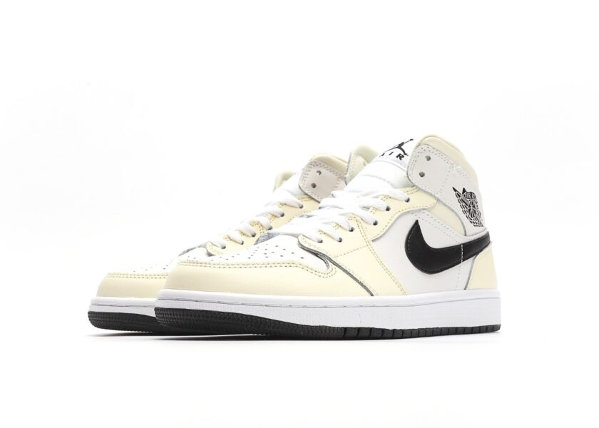 Air Jordan 1 Mid Coconut Milk - Image 5