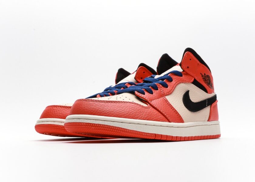 Air Jordan 1 Mid Team Orange - Image 5