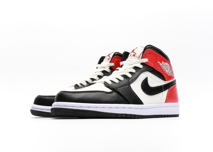 Air Jordan 1 Mid Light Orewood Brown - Image 5