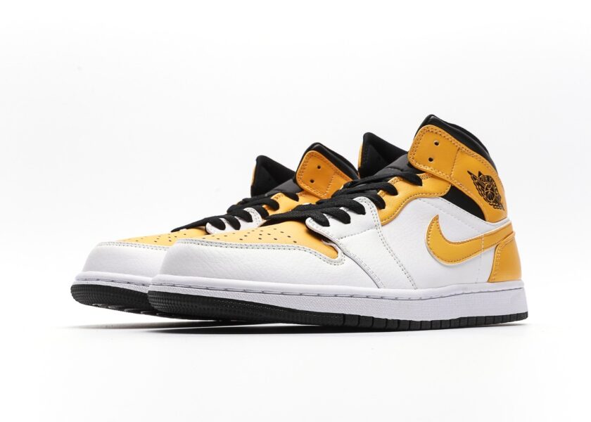 Air Jordan 1 Mid University Gold - Image 5