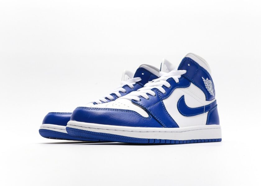 Air Jordan 1 Mid Kentucky Blue - Image 5