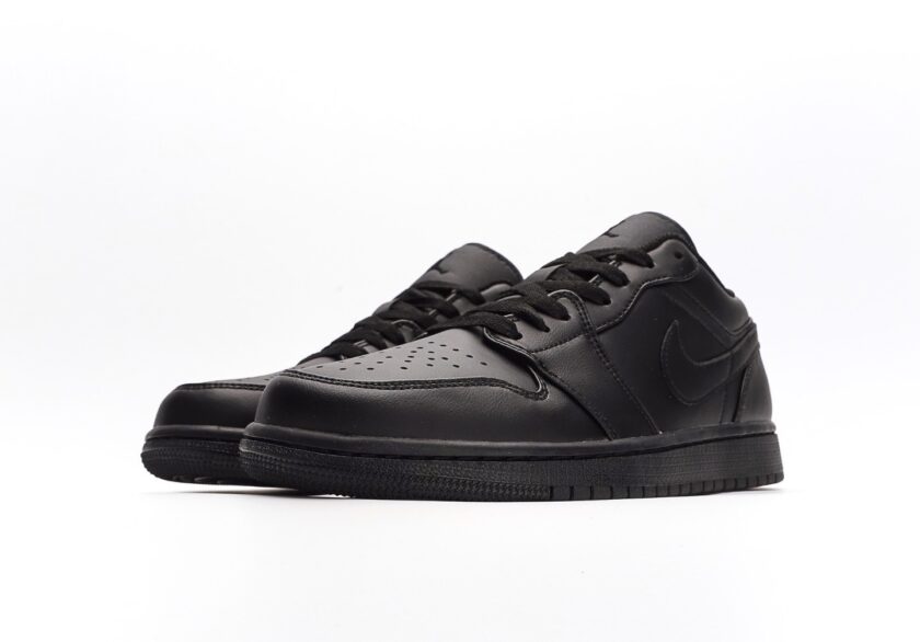 Air Jordan 1 Low "Triple Black" - Image 5