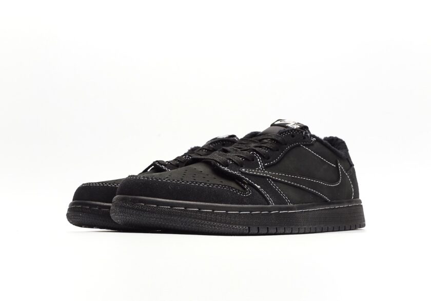 Travis Scott x Air Jordan 1 Low Black Phantom - Image 5