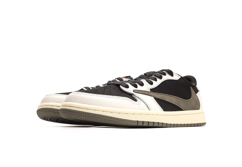 Travis Scott x Air Jordan 1 Low OG Olive - Image 5