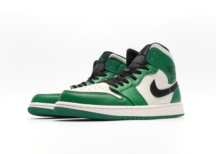 Air Jordan 1 Mid Pine Green - Image 5