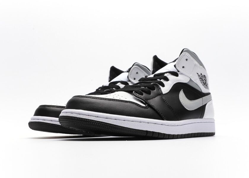 Air Jordan 1 Mid White Shadow - Image 5