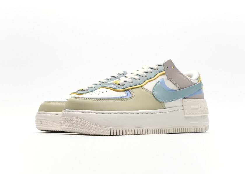 Air Force 1 Shadow Ocean Cube Light Marine Oliva Aura - Image 5