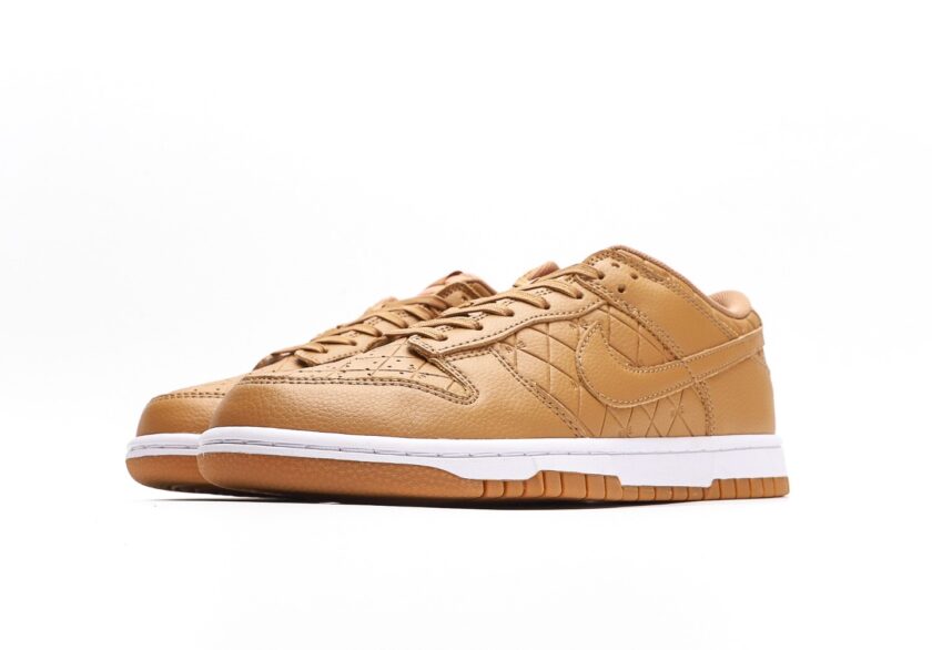 Dunk Low Quilted "Wheat" - Image 7