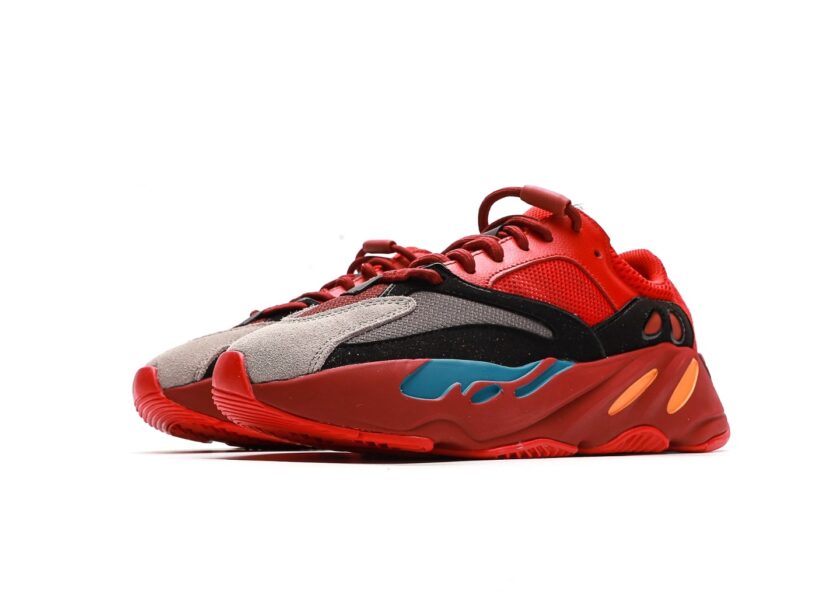 Yeezy Boost 700 Hi-Res Red - Image 5