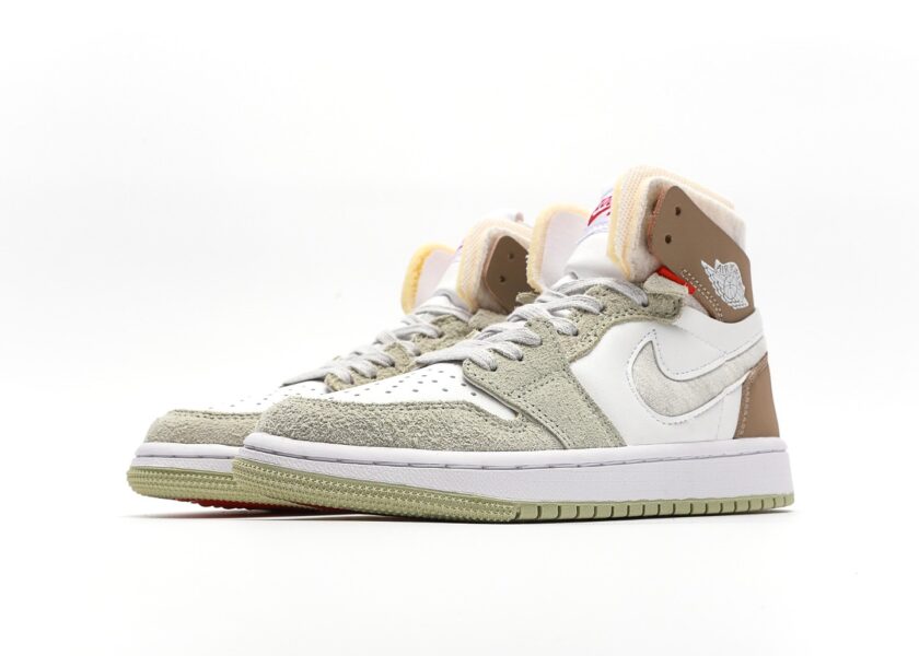 Air Jordan 1 Zoom CMFT Olive Aura - Image 5