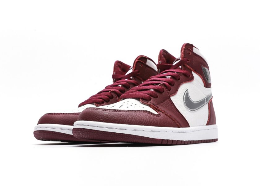 Air Jordan 1 Retro High OG Bordeaux [PK GOD] - Image 5