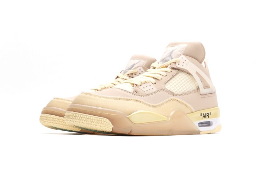 Air Jordan 4 Retro SP x OFF-WHITE Sail - Image 5