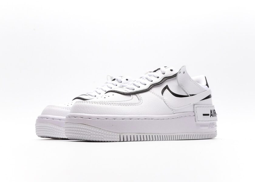 Air Force 1 Shadow White Black - Image 5