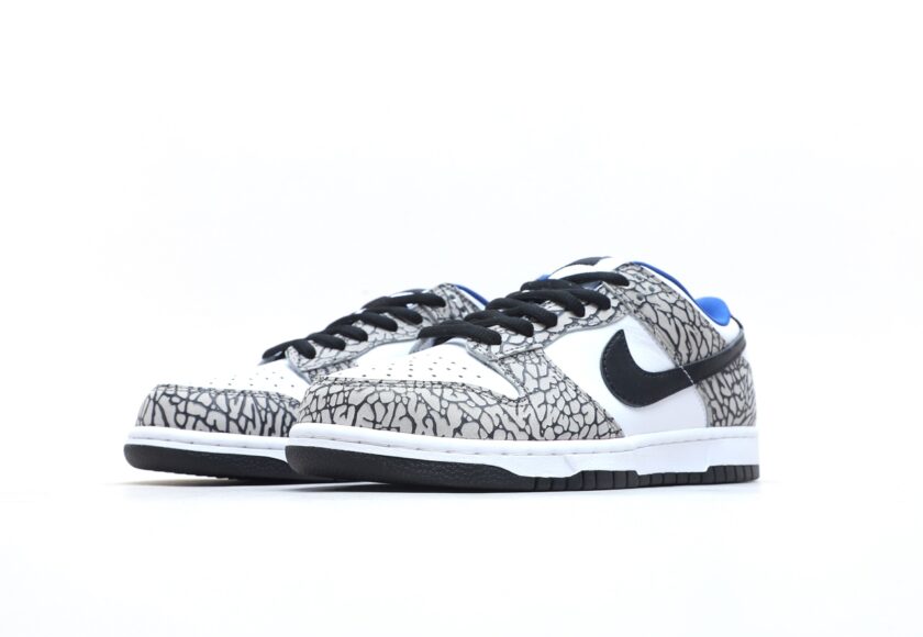 SB Dunk Low Supreme White Cement (2002) [PK GOD] - Image 5