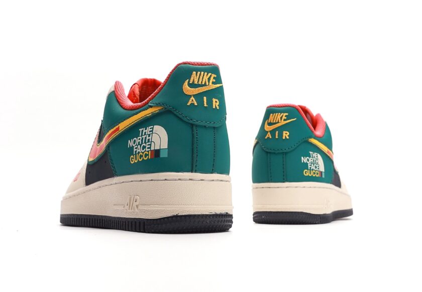 Custom Air Force 1 Low x TNF x GC - Image 6