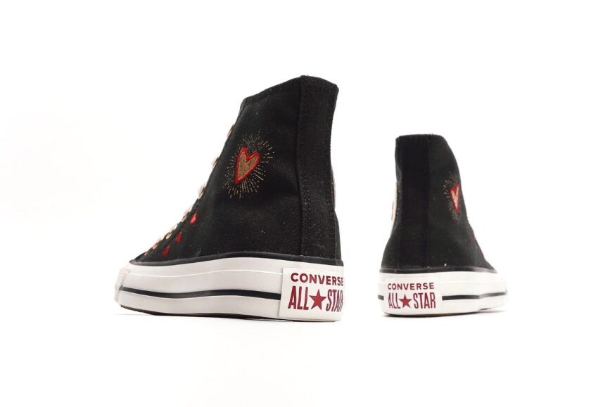 Chuck Taylor High Hearts Black - Image 6