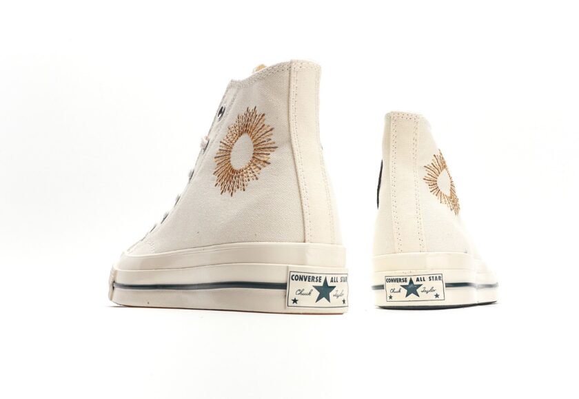 Chuck Taylor All Star 70 Hi White Gold - Image 6