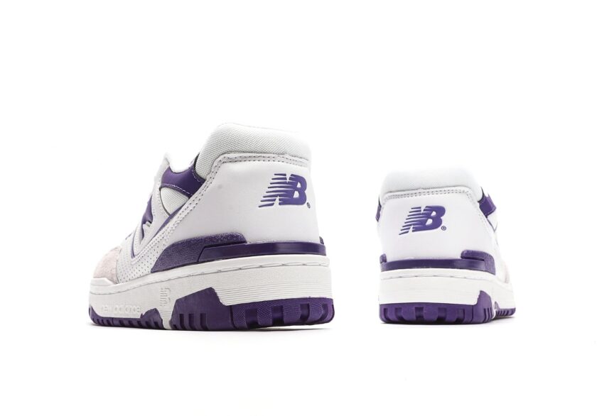 New Balance 550 White Purple - Image 6