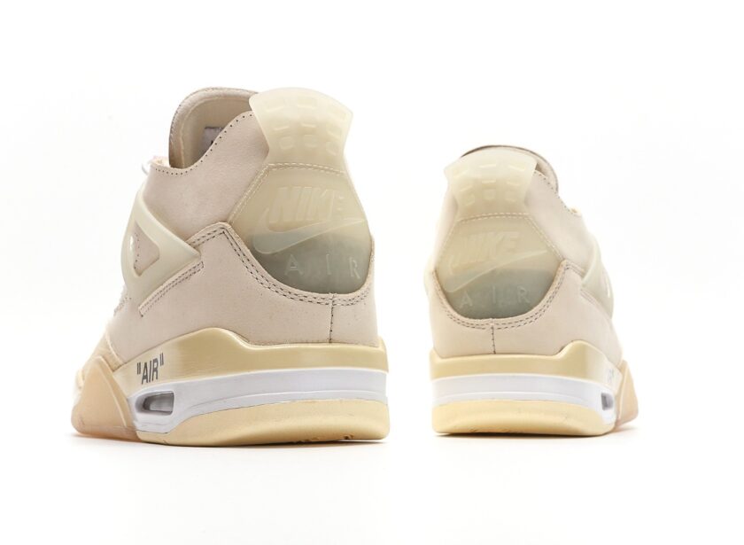 Air Jordan 4 Retro SP x OFF-WHITE Sail [PK GOD] - Image 6