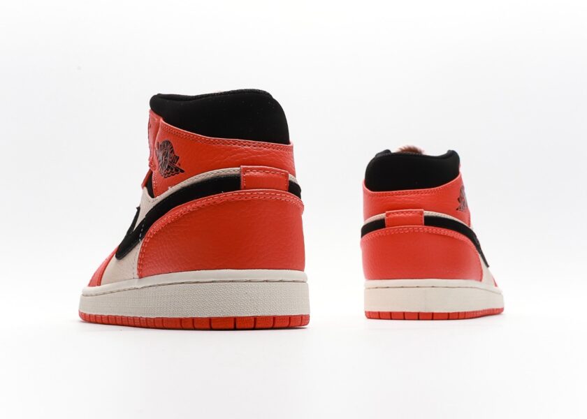 Air Jordan 1 Mid Team Orange - Image 6