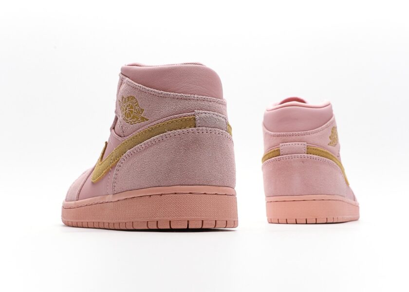 Air Jordan 1 Mid Coral Gold - Image 6