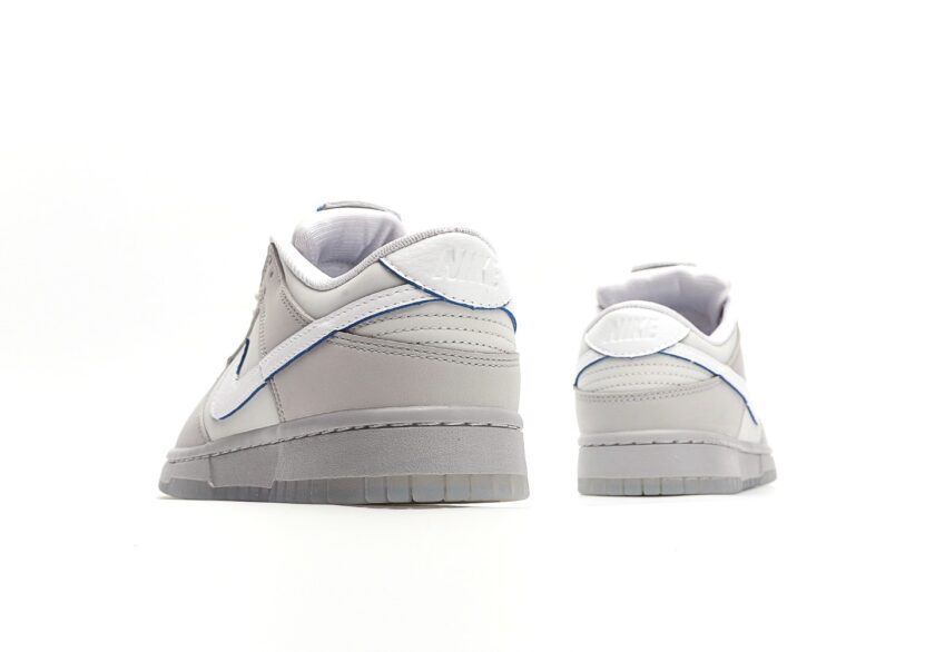 Dunk Low Premium Leather Grey White - Image 6