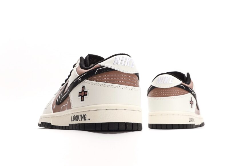 SB Dunk victory Low PS5 Brown Black White [PK GOD] - Image 6