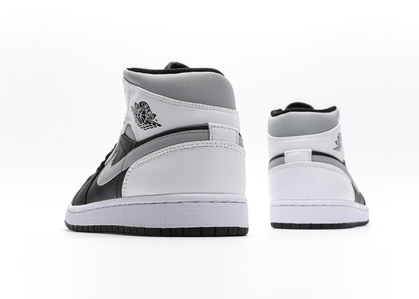 Air Jordan 1 Mid White Shadow - Image 6