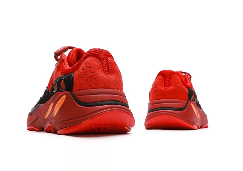 Yeezy Boost 700 Hi-Res Red - Image 6