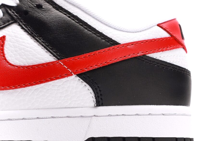 Dunk Low Black White Red - Image 7