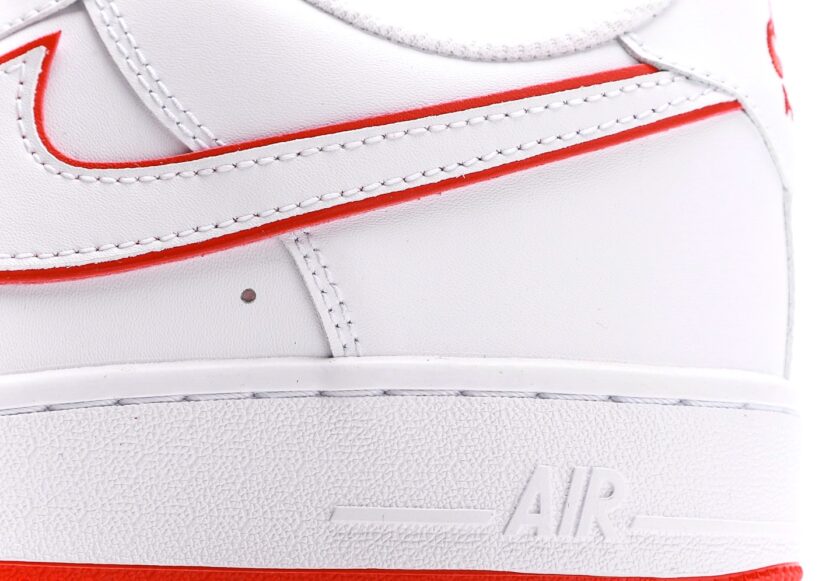 Air Force 1 Low White Picante Red - Image 7