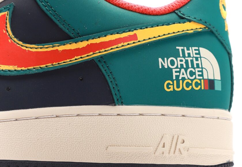 Custom Air Force 1 Low x TNF x GC - Image 7